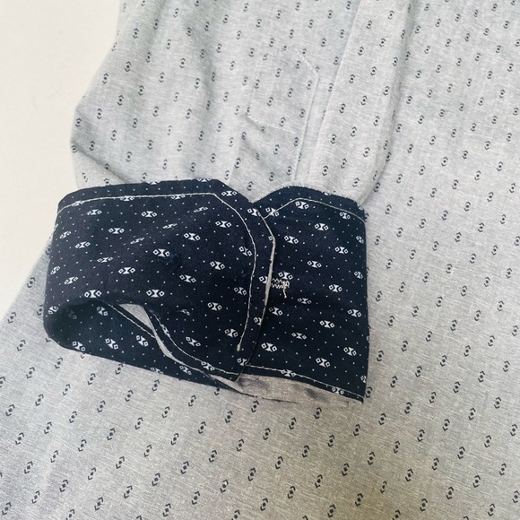 Gray Casual Button Down Shirt with Crisp Finish - Picture 6 of 16